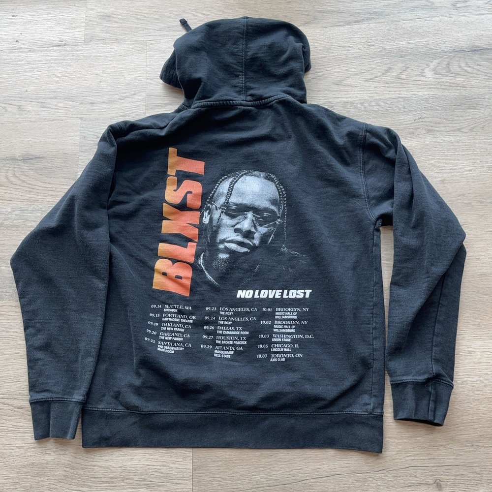 BLXST 2020 debut "No Love Lost" hoodie black  normal wear and tear RED BULL Reco